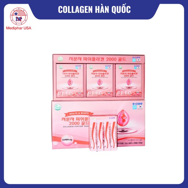 10 loại collagen Hàn Quốc tốt đang có mặt trên thị trường Collagen Peptide 2000 Gold