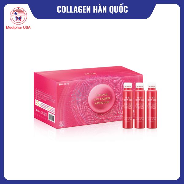 10 loại collagen Hàn Quốc tốt đang có mặt trên thị trường Ohui Hanami Collagen Ampoule
