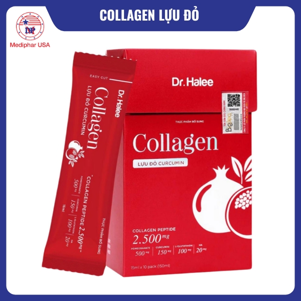 Collagen Lựu Đỏ Curcumin Dr.Halee