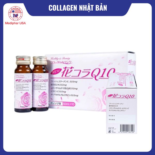13 loại collagen Nhật Bản tốt đang có mặt trên thị trường Collagen Nhật Bản Hana Colla Q10