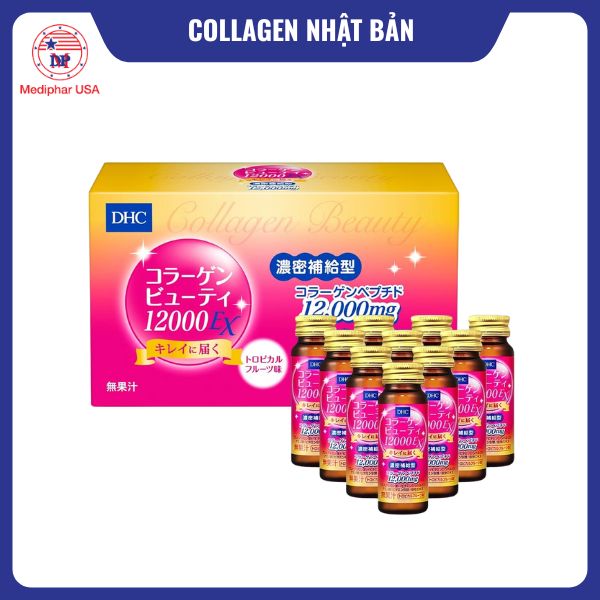 13 loại collagen Nhật Bản tốt đang có mặt trên thị trường DHC Collagen Beauty 7000 Plus của Nhật