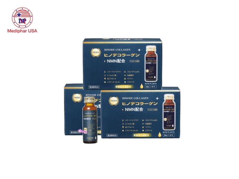 10 loại collagen NMN tốt đang có mặt trên thị trường Collagen Hinode Collagen NMN Premium