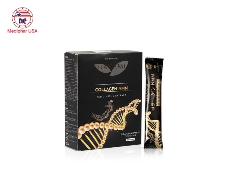 10 loại collagen NMN tốt đang có mặt trên thị trường Collagen Dakami NMN 3000mg
