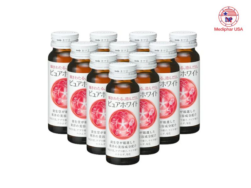 11 loại collagen trắng da tốt đang có mặt trên thị trường Collagen trắng da Pure White Shiseido
