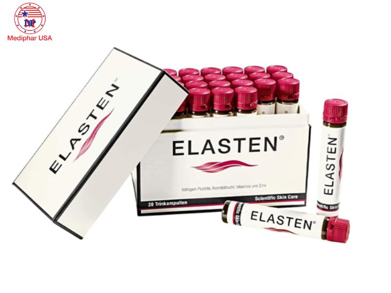 11 loại collagen trắng da tốt đang có mặt trên thị trường Collagen dạng uống Elasten