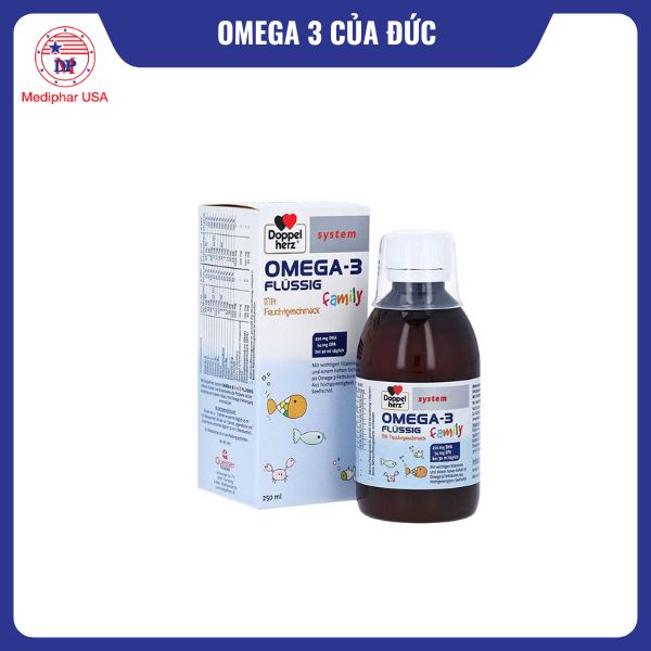 Siro Omega 3 Flussig Family