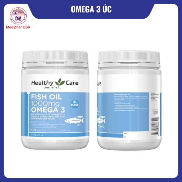 Healthy Care Fish Oil Omega-3 1000mg