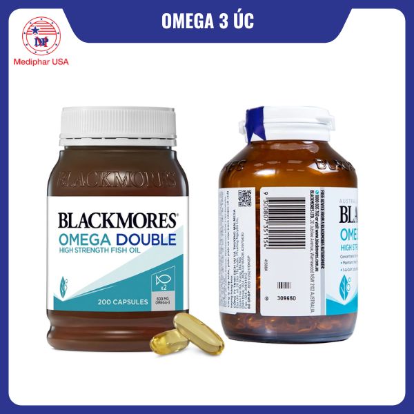 Blackmores Omega Double High Strength Fish Oil 1.000mg