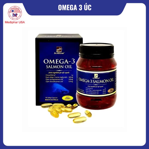 Dr Natural Omega 3 Salmon Oil 180 viên