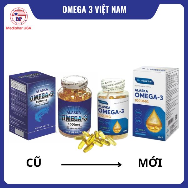 Dầu cá Alaska Omega 3