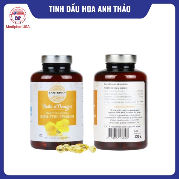 Tinh dầu hoa anh thảo Santerra