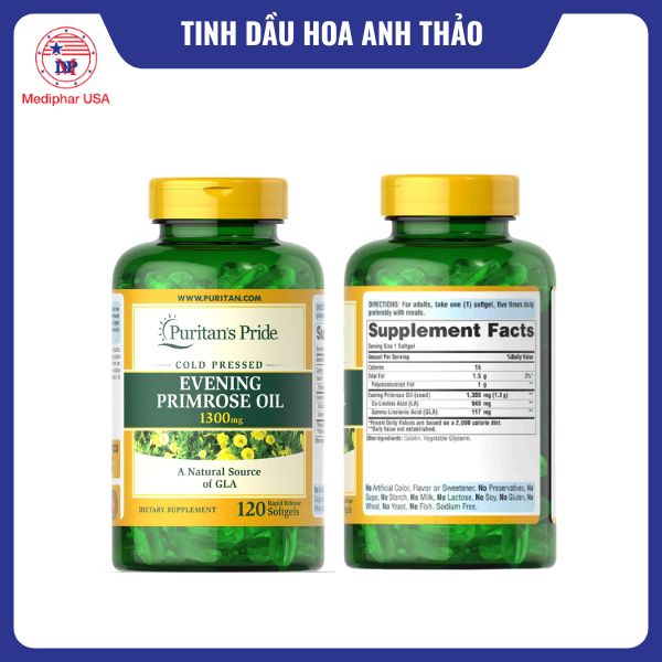 Puritan’s Pride Evening Primrose Oil 1300mg