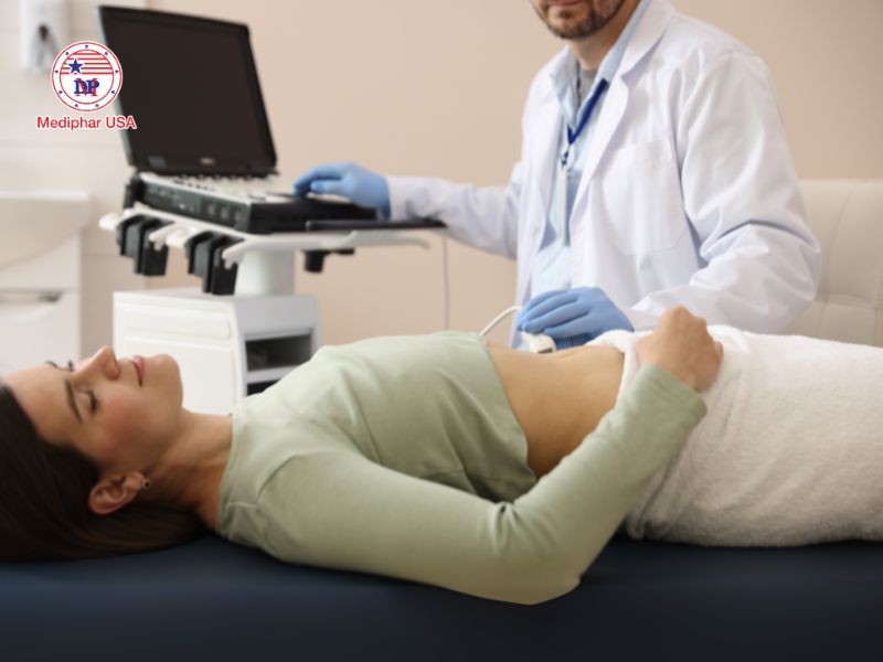 Siêu âm bụng để phát hiện sỏi mật, u nang