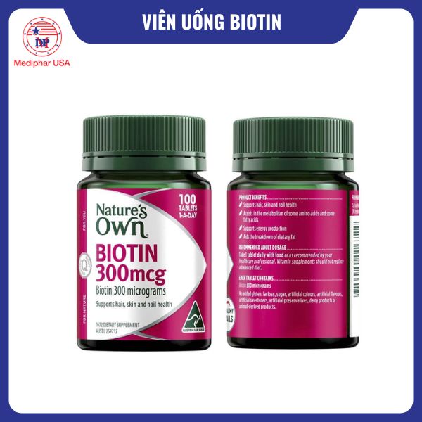 Nature’s Own Biotin 300 mcg