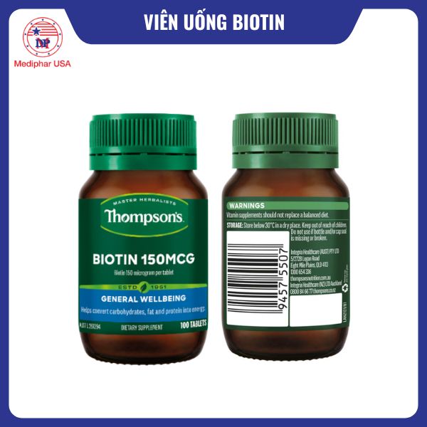 Thompson's Biotin 150mcg
