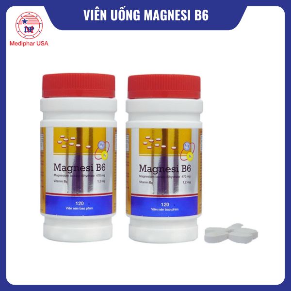 Magnesi B6 Mediphar USA