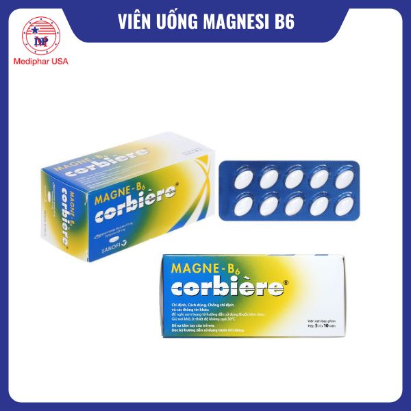 Viên uống Magnesi B6 Corbiere