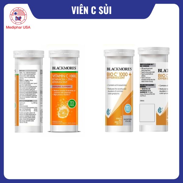 Viên C sủi tăng đề kháng Blackmores Bio C