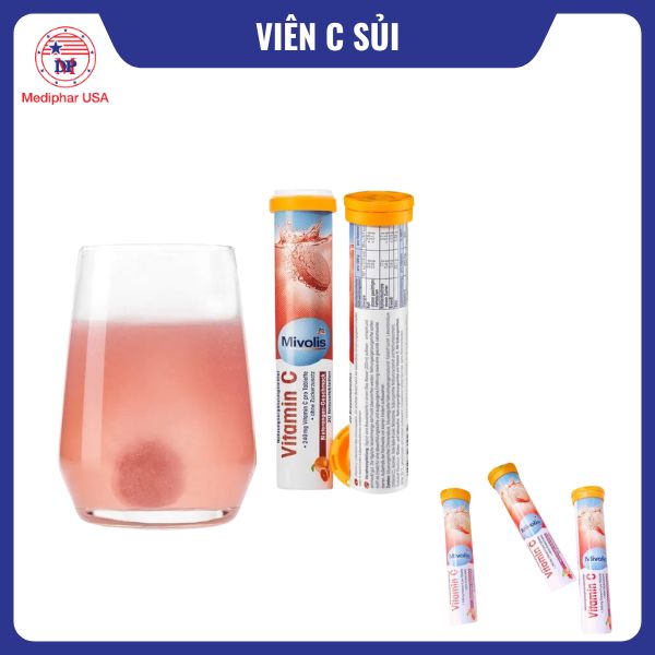 Viên C sủi Mivolis