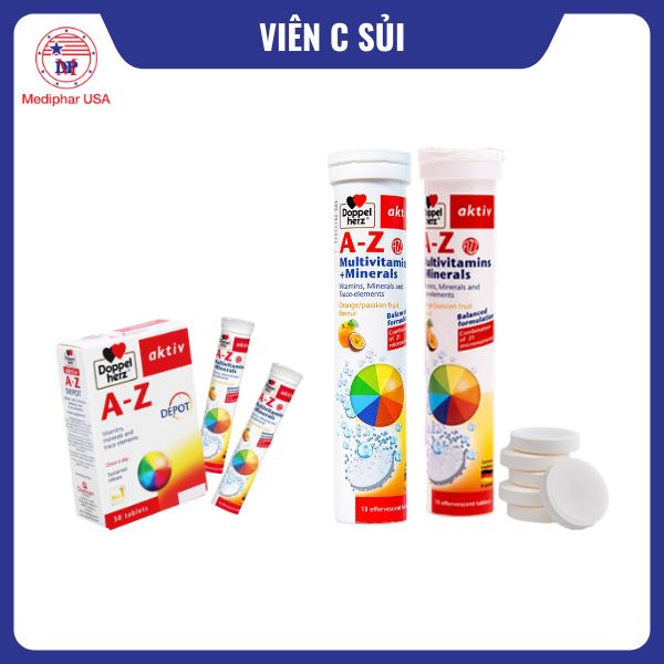 Viên C sủi A-Z Fizz
