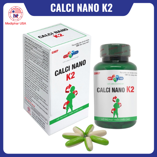 12 loại canxi hữu cơ tốt đang có mặt trên thị trường calci nano k2