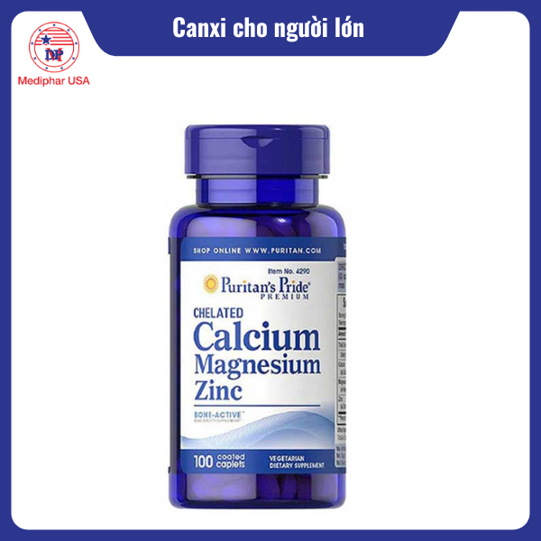Calcium Magnesium Zinc Puritan’s Pride