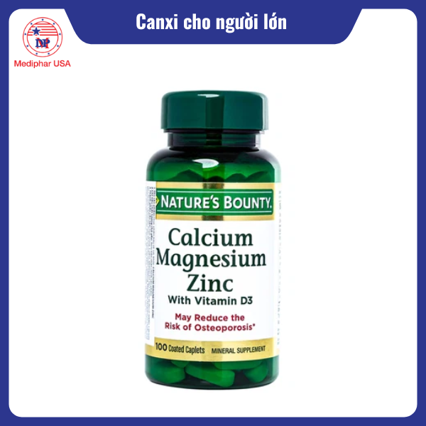 Calcium Magnesium Zinc Nature's Bounty