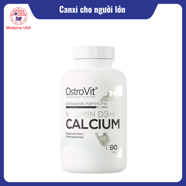 OstroVit Vitamin D3 + K2 Calcium