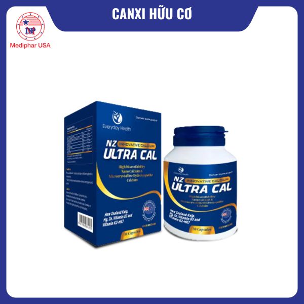 12 loại canxi hữu cơ tốt đang có mặt trên thị trường Everyday Health Ultra Cal