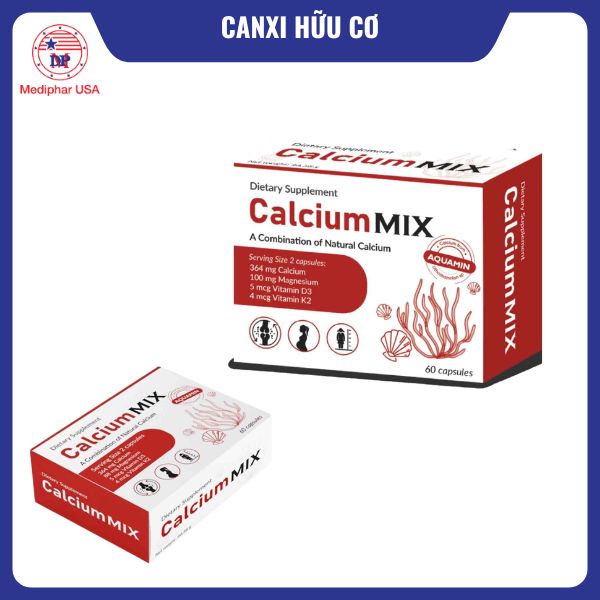 12 loại canxi hữu cơ tốt đang có mặt trên thị trường Calcium Mix