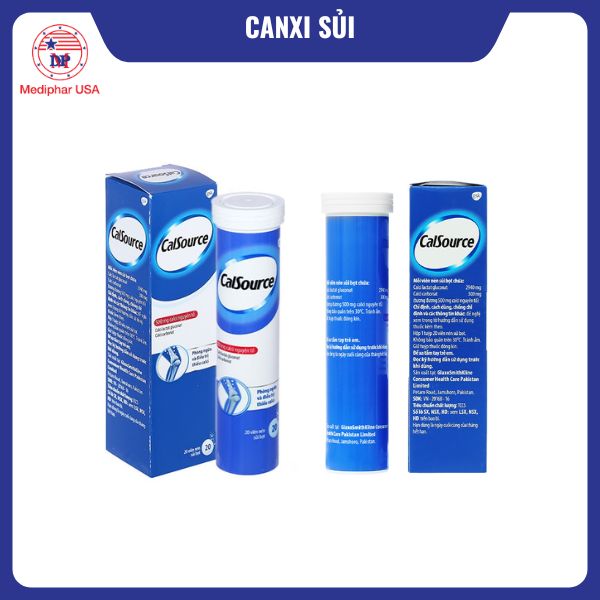 Canxi sủi CalSource 500mg