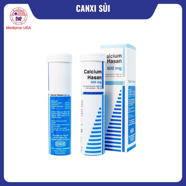 Canxi sủi Hasan 500mg