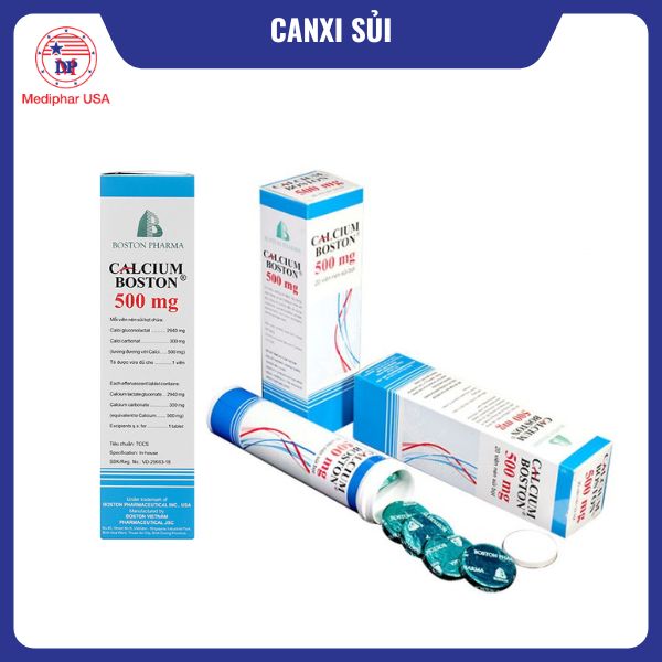 Canxi sủi Boston 500mg