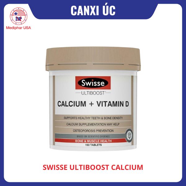 Viên uống SWISSE Ultiboost Calcium