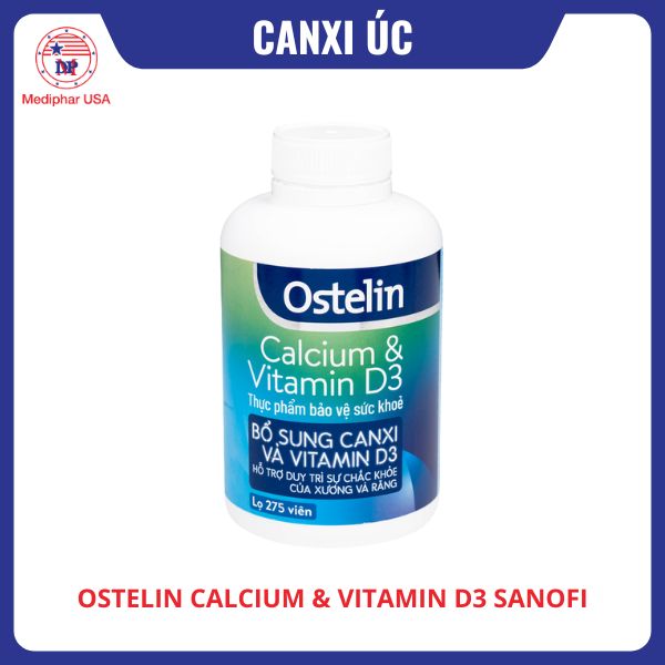 Ostelin Calcium & Vitamin D3 Sanofi