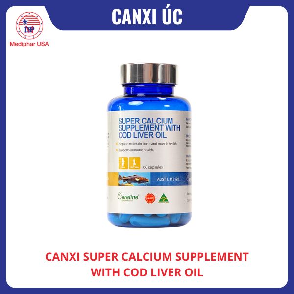 Canxi Super Calcium Supplement with Cod liver oil