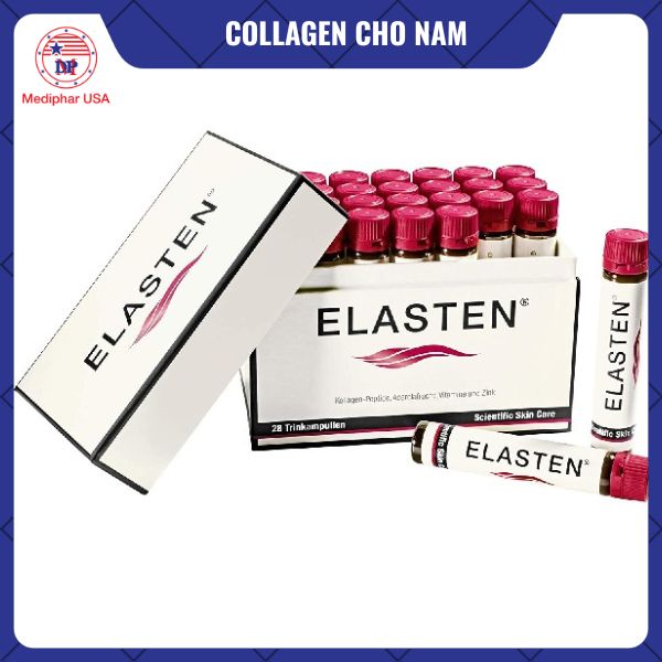 8 loại collagen cho nam tốt đang có mặt trên thị trường Collagen Elasten