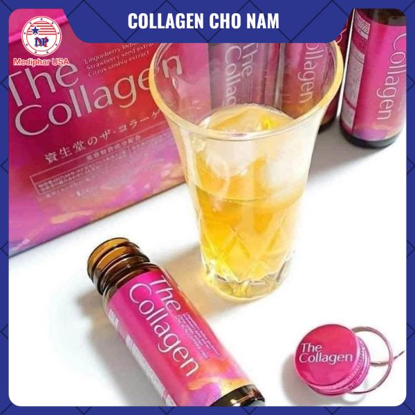 8 loại collagen cho nam tốt đang có mặt trên thị trường Collagen Shiseido