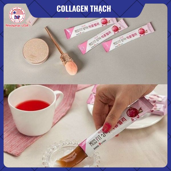 Collagen thạch lựu Sanga Miss Fit Hàn Quốc