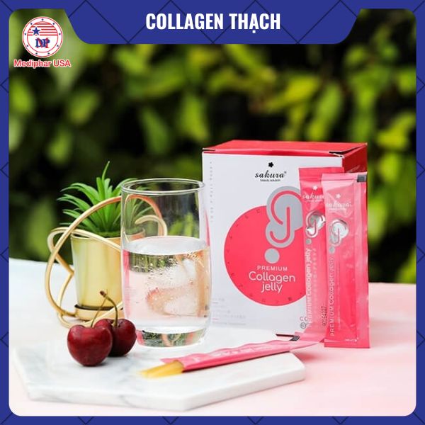 Thạch Sakura Premium Collagen Jelly