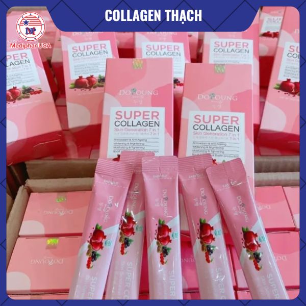 Thạch Doyoung Super Collagen Skin Generation 7 In 1