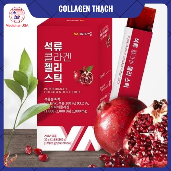 Thạch Lựu Pomegranate Collagen Jelly Stick