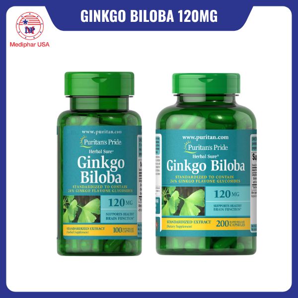 Ginkgo Biloba 120mg Olympian Labs
