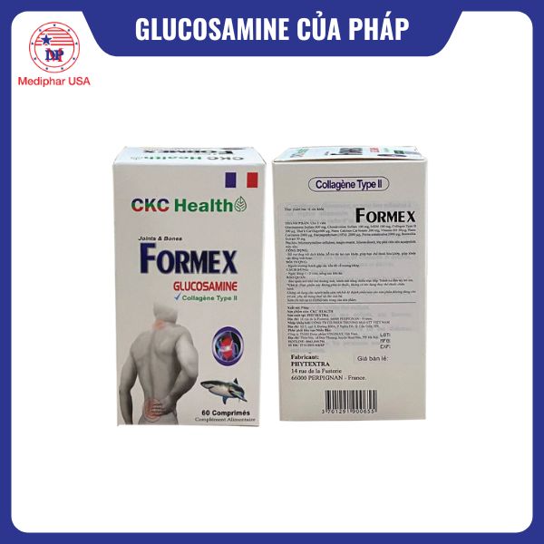 Viên uống glucosamine của Pháp Formex