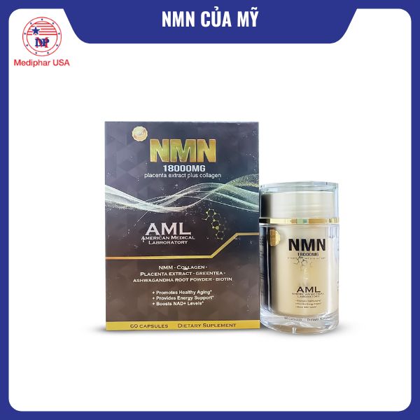 7 loại NMN của Mỹ tốt đang có mặt trên thị trường Placenta Extract Plus Collagen 18000MG 60 viên