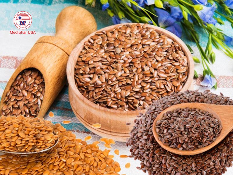 Hạt lanh giàu axit béo omega 3 alpha-linolenic