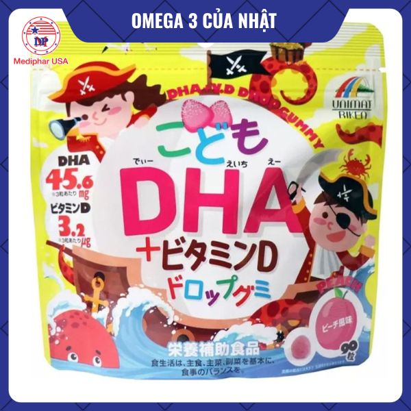10 loại omega 3 của Nhật tốt đang có mặt trên thị trường Kẹo bổ mắt Unimat Riken