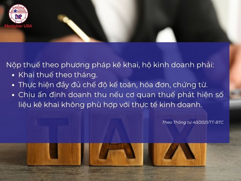 Thuế cho nhà thuốc từ 1/1/2026: Cập nhật những thông tin mới nhất Thuế kê khai được xác định trên doanh thu thực tế