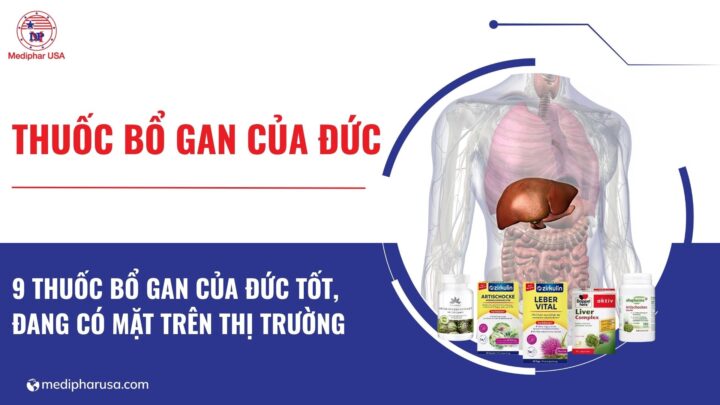 9 thuốc bổ gan của Đức tốt đang có mặt trên thị trường