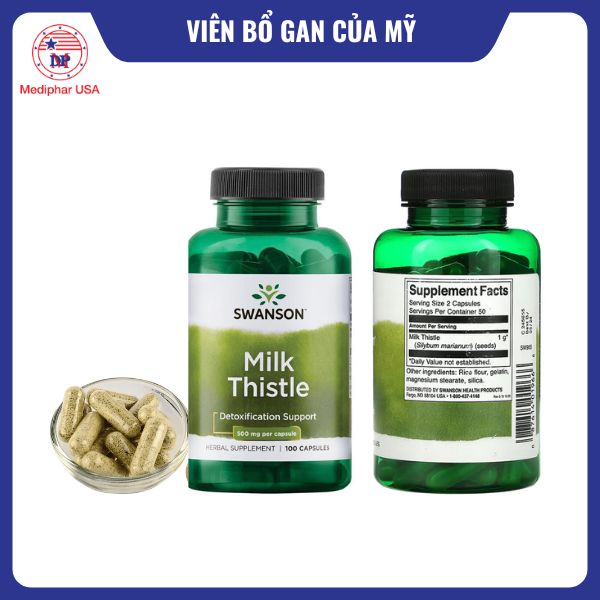 Swanson Milk Thistle 500mg